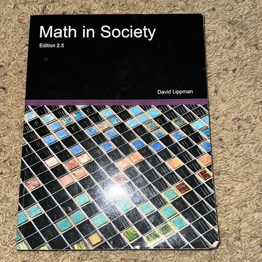 MATH IN SOCIETY EDITION 2.5
